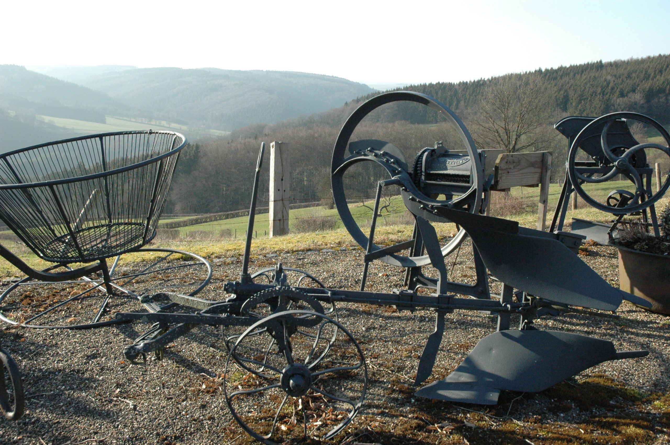 Musée plein air machines agricoles