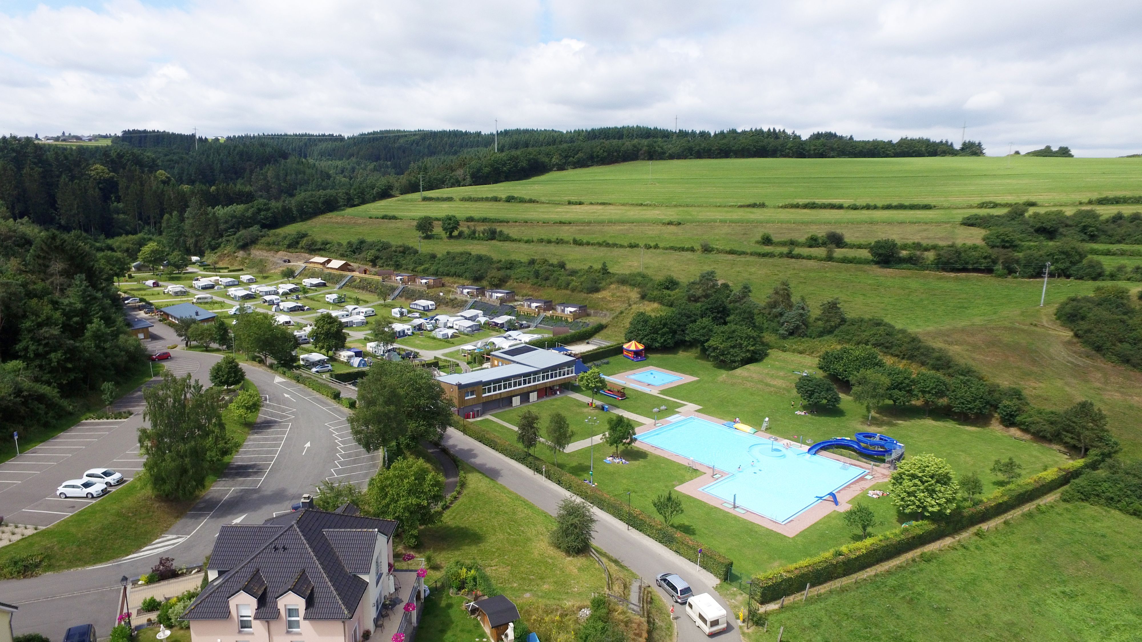 Camping Vue Aerienne