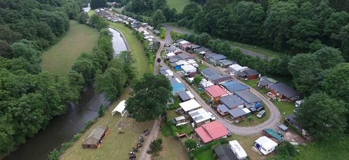 Camping du Barrage Stolzembourg Drone