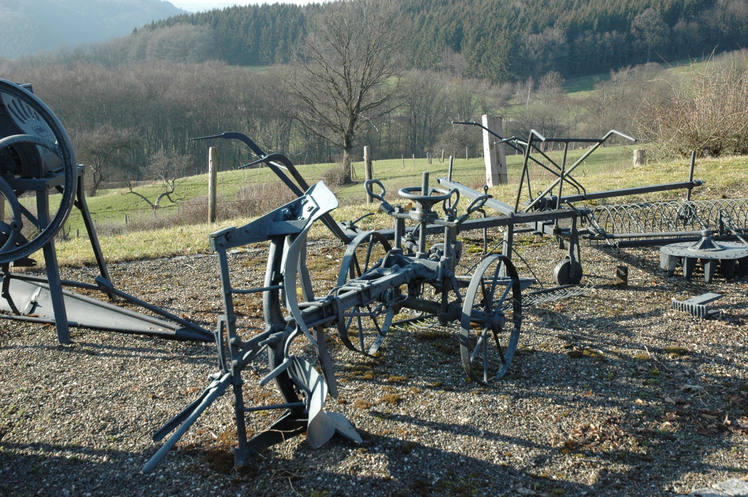 Musée plein air machines agricoles