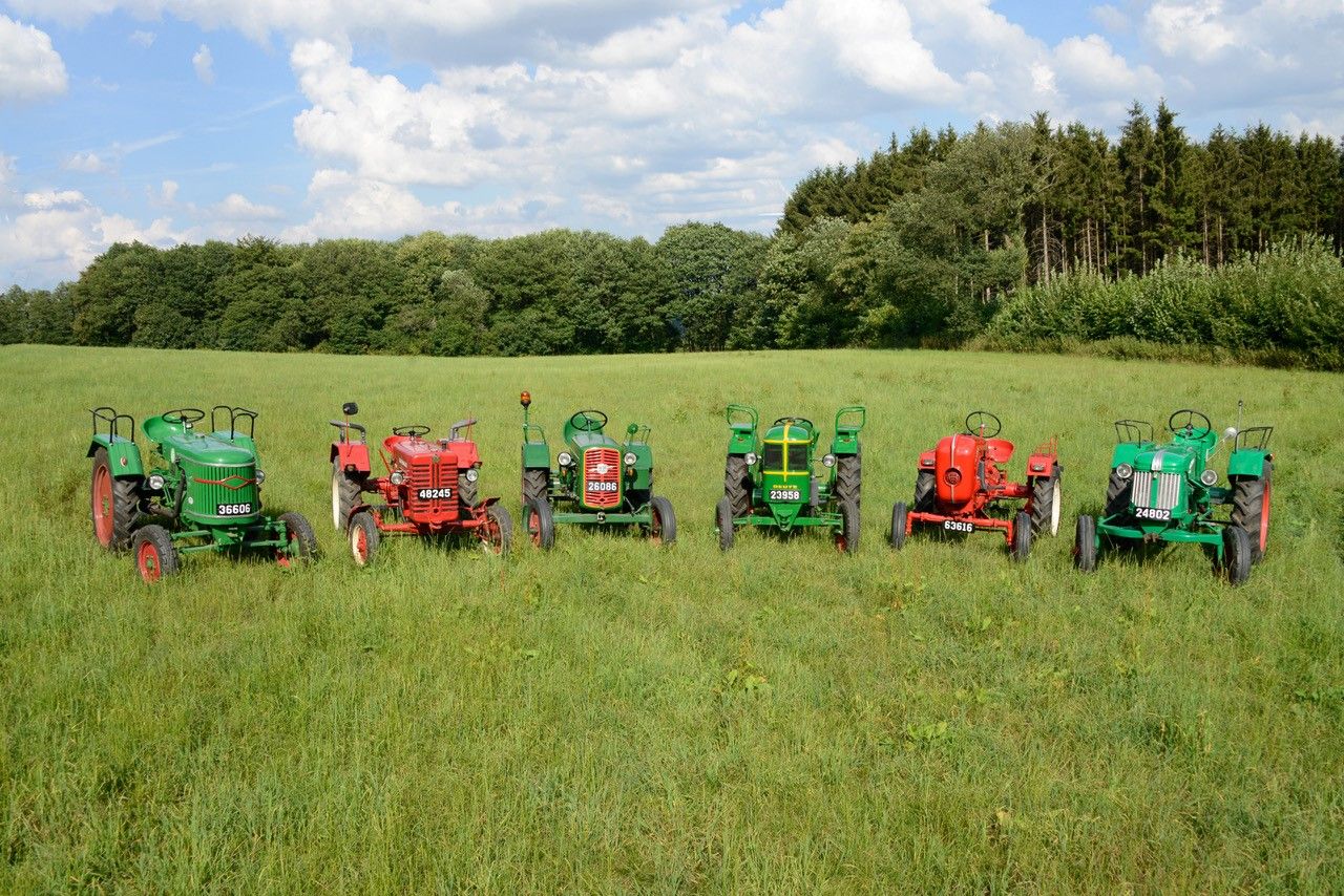 Camping Fuussekaul Tracteur