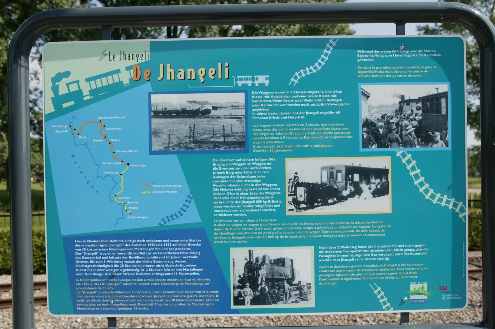 Open-air Railway Museum Niederpallen