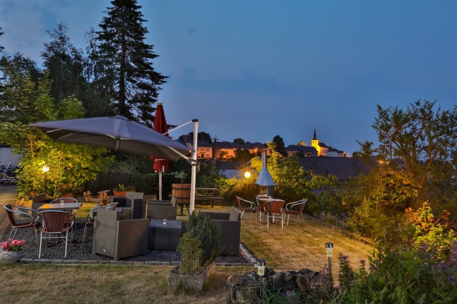 Hotel-Restaurant St-Fiacre Terrasse