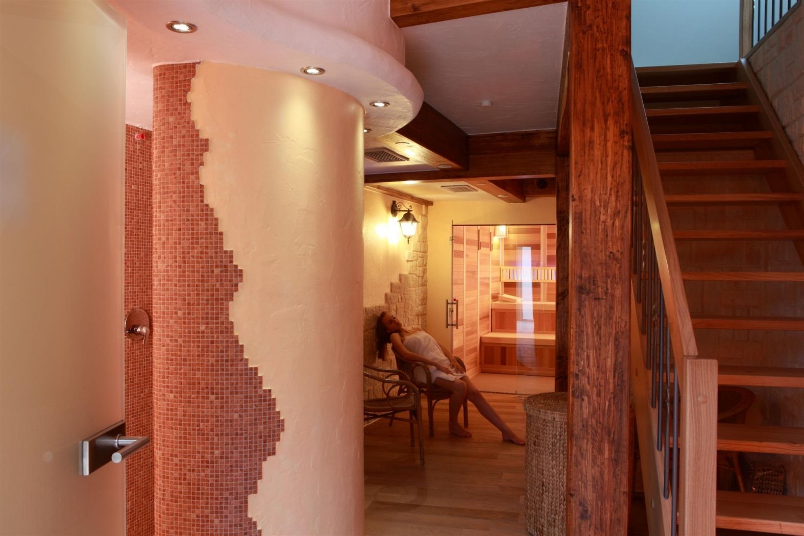 Hotel-Restaurant Belle-Vue Sauna