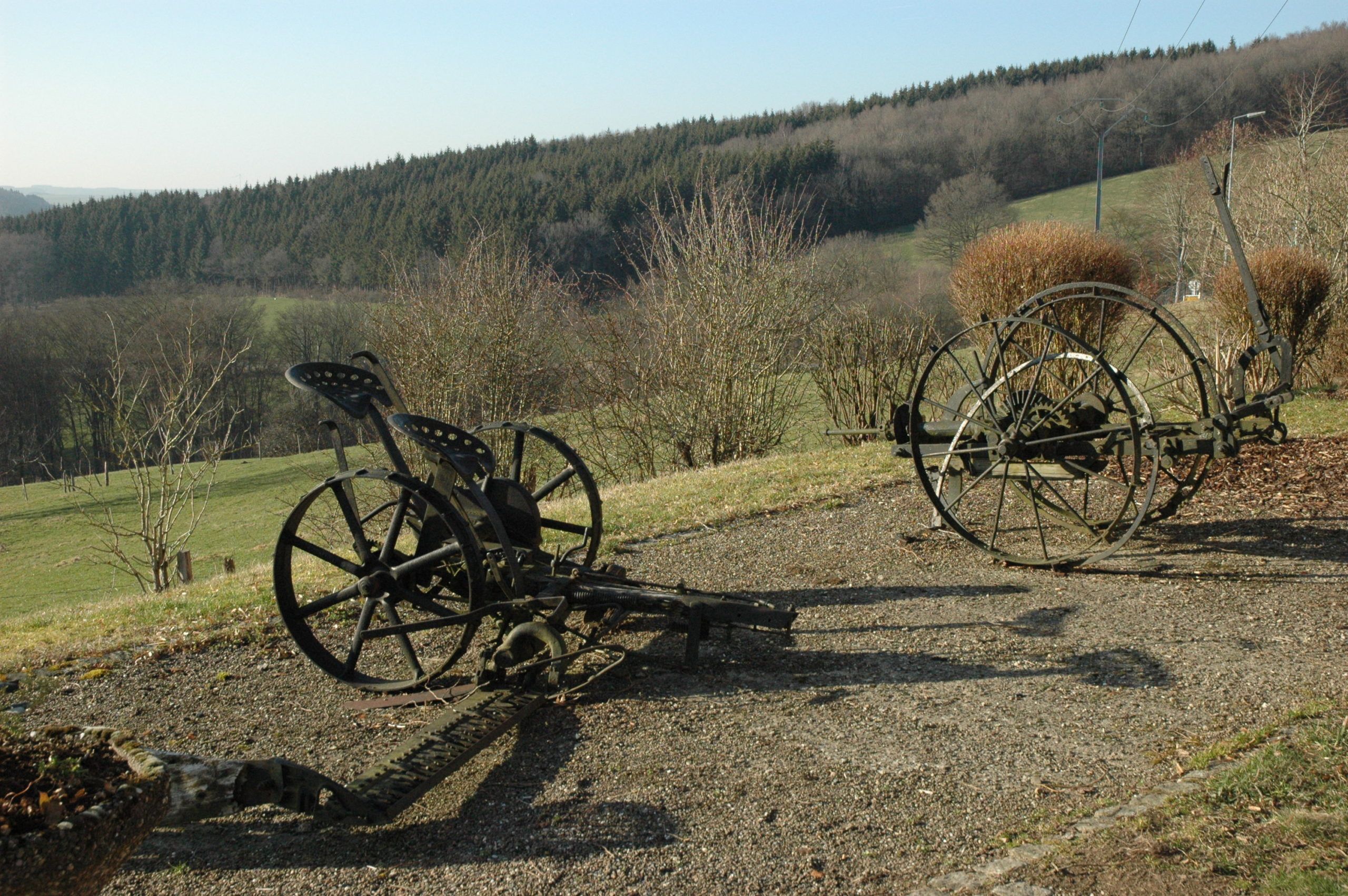 Musée plein air machines agricoles