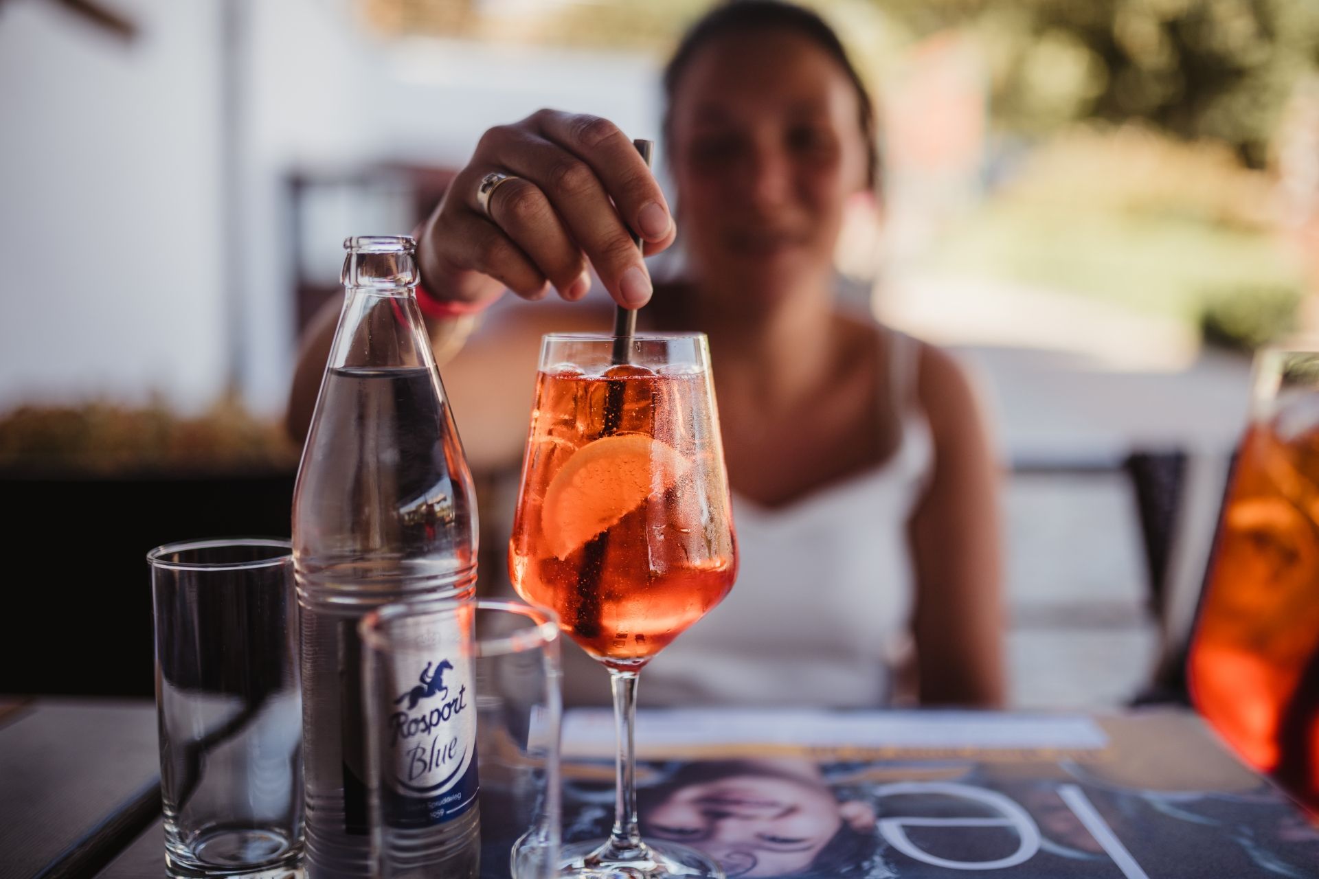 Tourist Center Robbesscheier Munshausen Clervaux - Cocktail Apérol Sprits