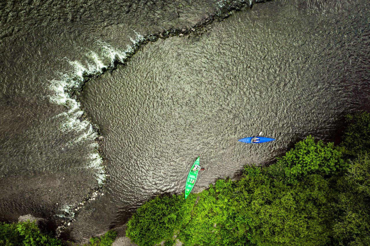 Kanu Kayak Obersauer Stausee
